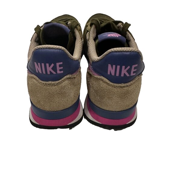 NIKE‎ Lunar Internationalist Casual Sneakers - EUC - Women's Size 6 - army green - Picture 3 of 12